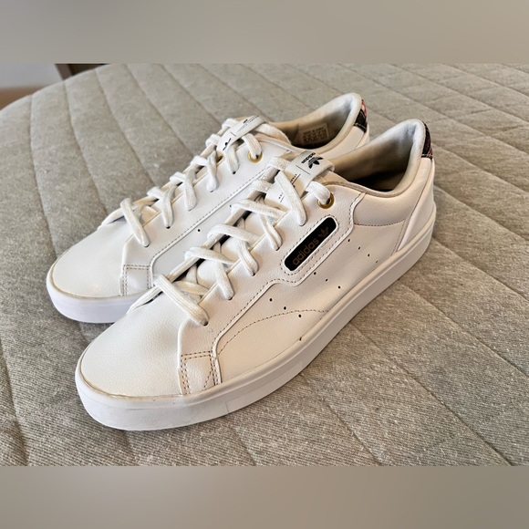 ADIDAS X HER Studio London Sleek White Cloud Sneakers Sz 10 Excellent Condition - Picture 4 of 12